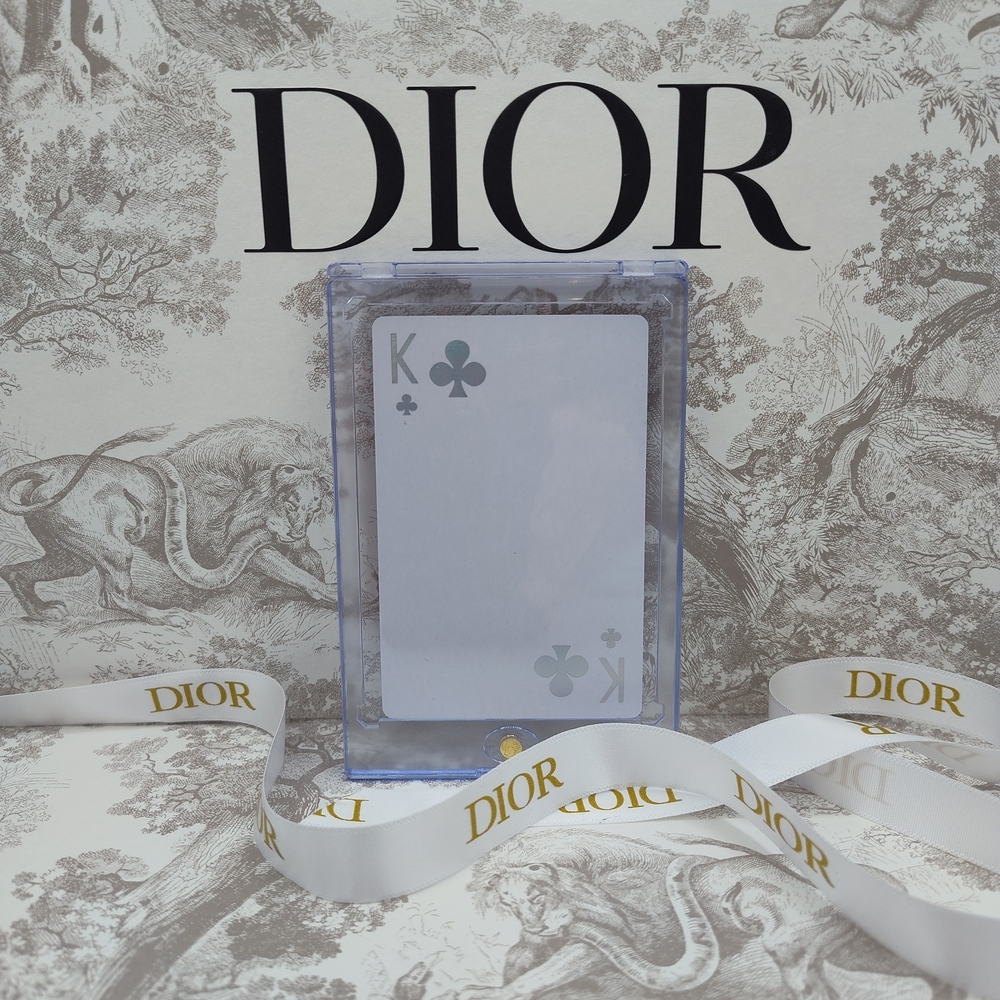 ✨ Dior JOY King of Clubs Promo Playing Card – Luxury Collectible Ephemera